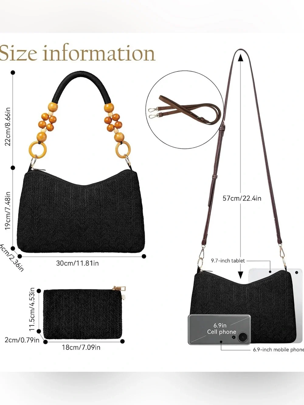 N/A stylish black